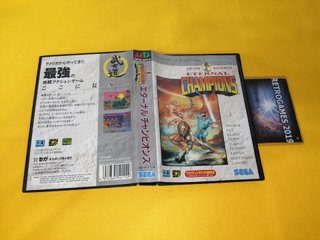 ETERNAL CHAMPIONS SEGA MEGADRIVE / GENESIS.