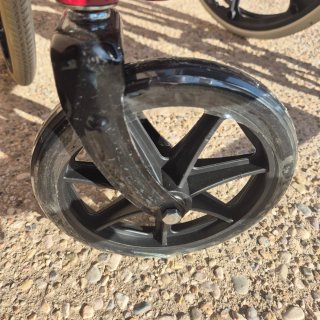 Silla de ruedas sin uso