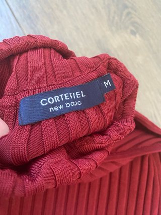 Top halter rojo talla M