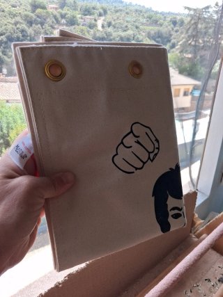 Saco de boxeo artes marciales 100% algodón. (Nuevo
