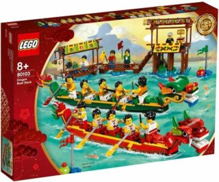 Último! LEGO 80103 Dragon Boat Race