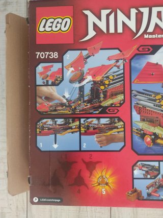 Lego Ninjago 70738 El vuelo final del Barco ...