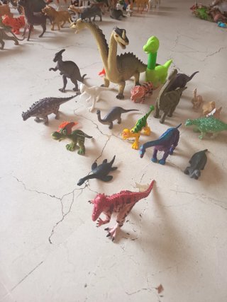Lote Juguetes Dinosaurios Varios