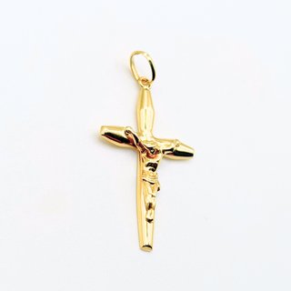 Colgante de Oro 18K, Cruz,  1.10gr