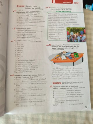 INGLES 1ESO EJERCICIOS y LIBRO TEXTO