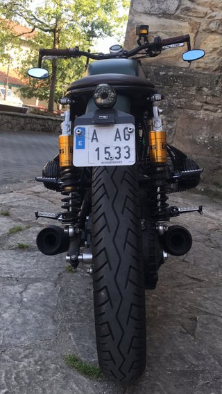 BMW R 100 RS Naked Negra