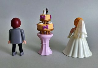Playmobil Pareja Novios con Tarta Boda