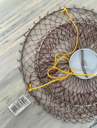 Retel de pesca para cangrejos 30cm 14mm
