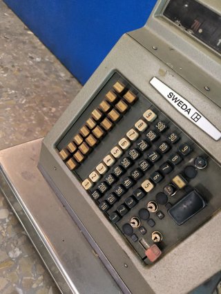 Caja Registradora Sweda Vintage