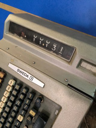 Caja Registradora Sweda Vintage