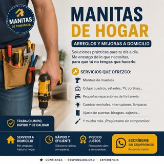 MANITAS A DOMICILIO EN PALENCIA Y ALREDEDORES