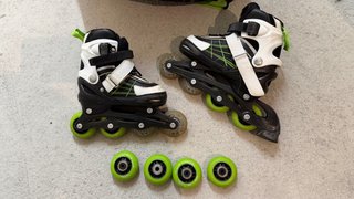Patines en línea TopMove con bolsa.