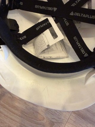 Casco de obra blanco