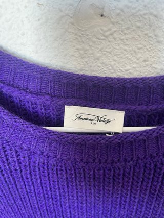 Jersey American Vintage morado talla M