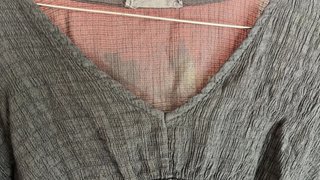 Blusa Mulaya gris textura ligera