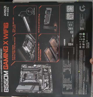 Gigabyte B550M GAMING X WIFI Placa Base NUEVA