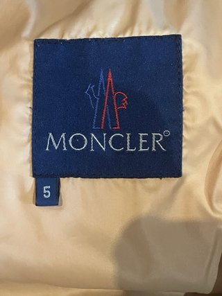 Chaqueta Moncler Azul Plumas