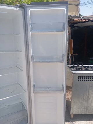 Nevera Combi Gris
