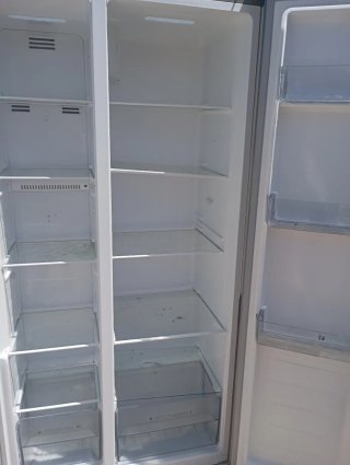 Nevera Combi Gris