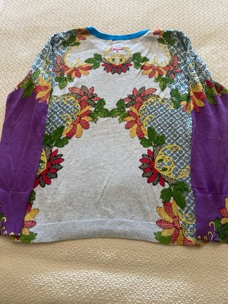 Jersey Desigual Multicolor y Morado