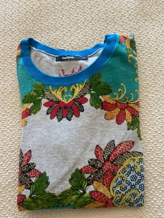 Jersey Desigual Multicolor y Morado
