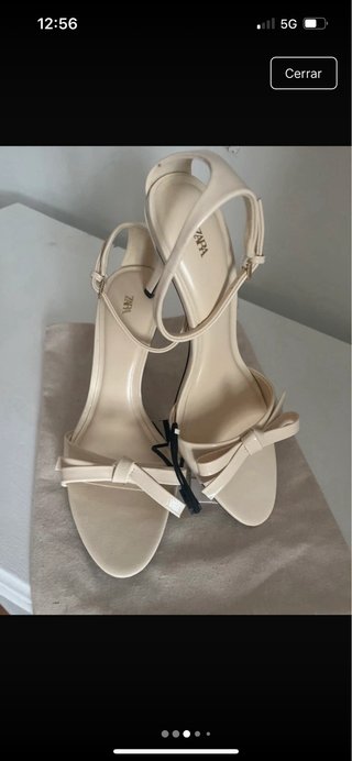 Sandalias Zara Beige Talla 39