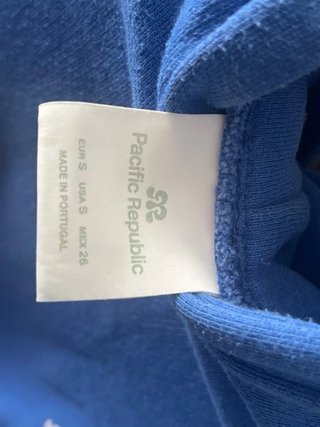 Sudadera Pacific Republic Azul