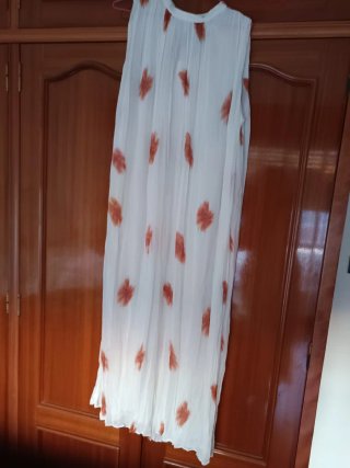 Vestido Zara Largo Estampado