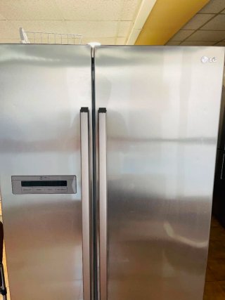 Nevera Americana LG Inox 180x90