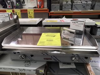 Plancha Gas Cromo Duro 80cm Maiser NUEVA