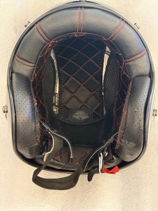 Casco Moto Harley Davidson Negro