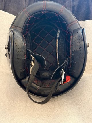 Casco Moto Harley Davidson Negro
