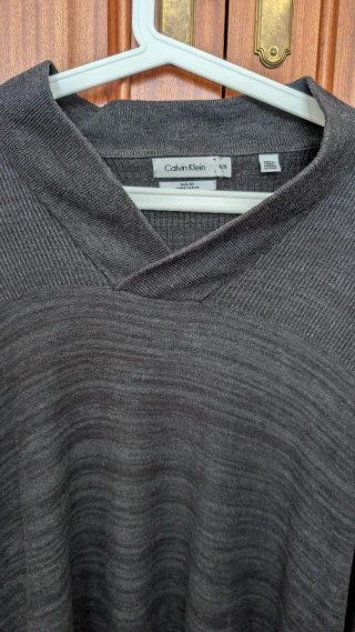 Jersey Calvin Klein Gris Talla XL