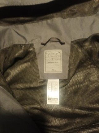 Chaqueta Gore-Tex de montaña gris oscuro