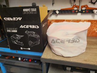 Casco Acerbis Off Road Naranja