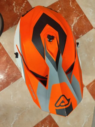 Casco Acerbis Off Road Naranja