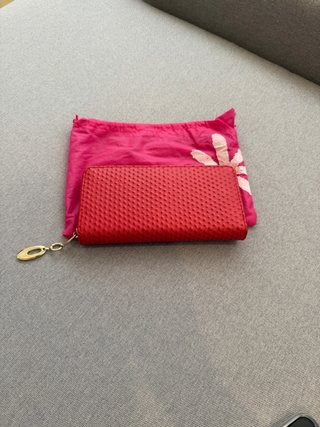Cartera mujer roja
