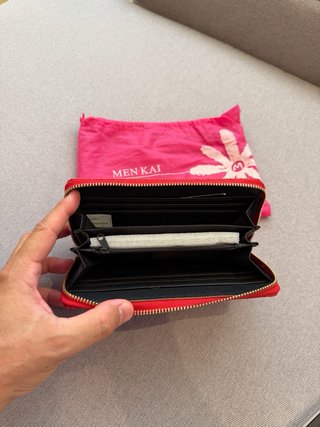 Cartera mujer roja