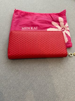 Cartera mujer roja