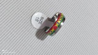 Anillo Acero Forever Talla 18