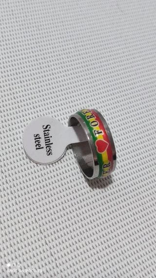Anillo Acero Forever Talla 18