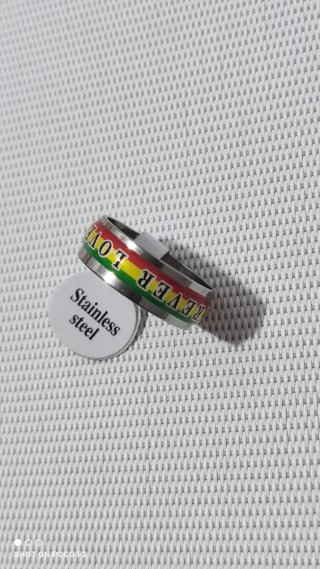 Anillo Acero Forever Talla 18