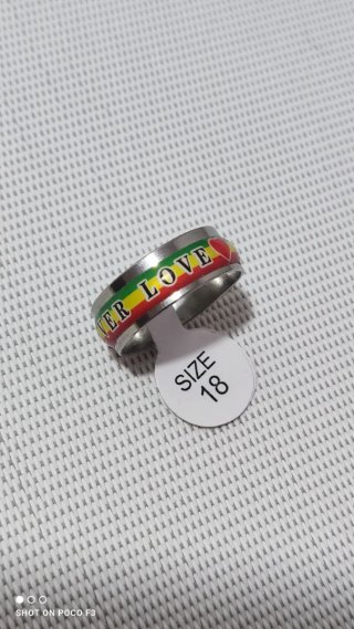 Anillo Acero Forever Talla 18