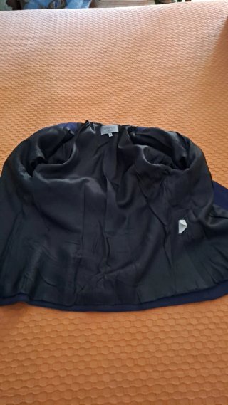 Giacca blu 2 bottoni taglia S