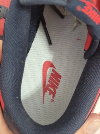 Nike Dunk Low Uomo 42.5 Blu/Rosso