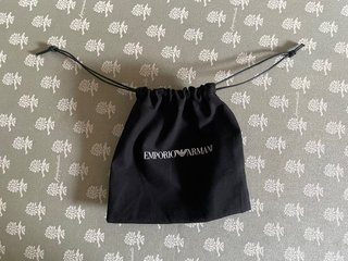 Mini sacchetta Emporio Armani nera