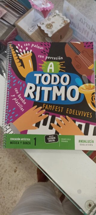Libro Música y Danza 1 Primaria Edelvives