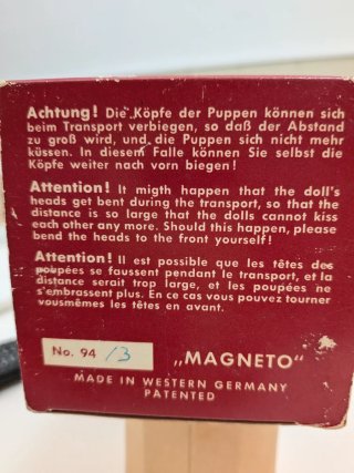 Bambole Magneto vintage anni 60/70