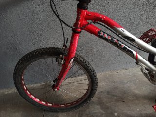 Bicicleta Trial Monty Roja