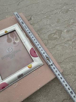 Album con cornice in argento International Gift